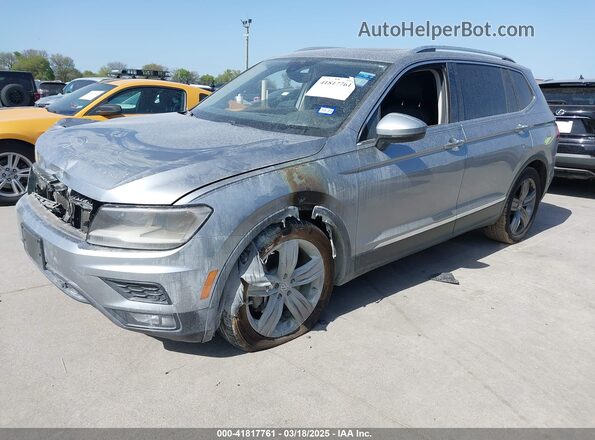 3VV3B7AX2MM013607 2021 VOLKSWAGEN TIGUAN Серый Передняя левая четверть