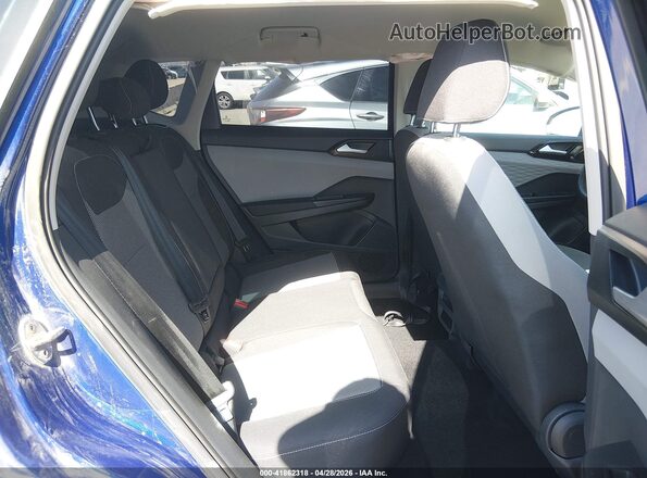 3VVCX7B22PM337388 2023 VOLKSWAGEN TAOS Blue Vista de la etiqueta del VIN