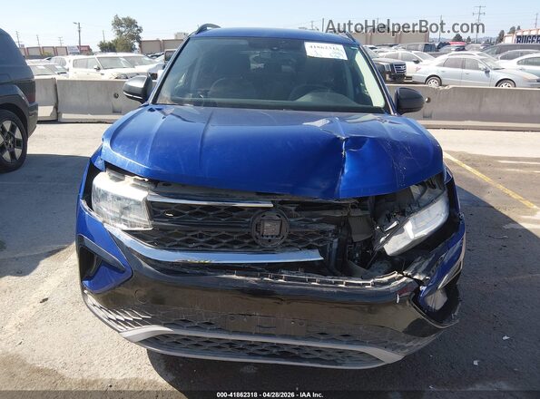 3VVCX7B22PM337388 2023 VOLKSWAGEN TAOS Blue Vista del cuadro de instrumentos