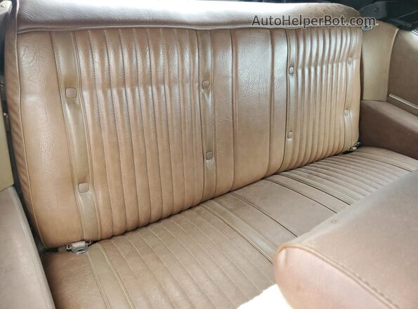 4P67U3X118866 1973 BUICK ELECTRA Коричневый Вид задних сидений