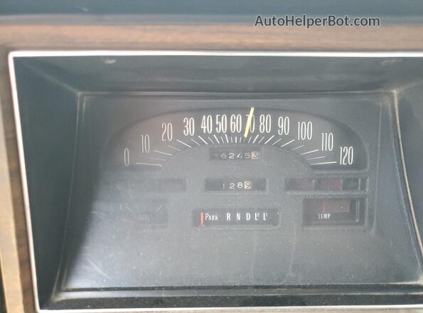 4P67U3X118866 1973 BUICK ELECTRA Коричневый Вид щитка приборов