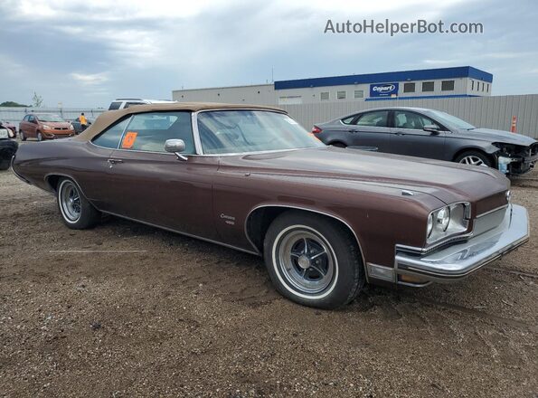 4P67U3X118866 1973 BUICK ELECTRA Коричневый Передняя правая четверть