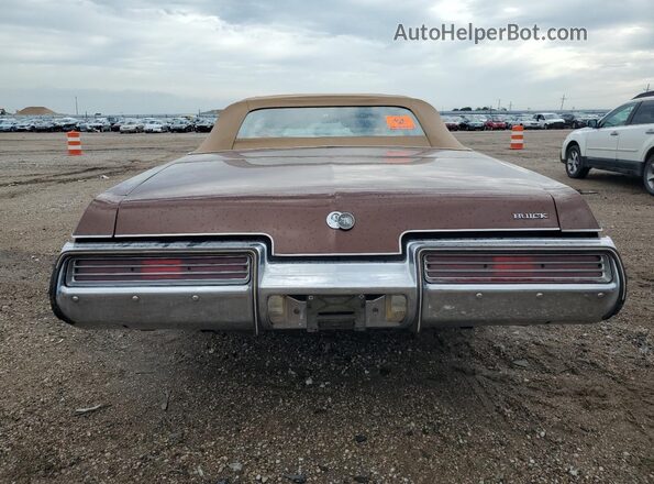 4P67U3X118866 1973 BUICK ELECTRA Коричневый Вид сзади