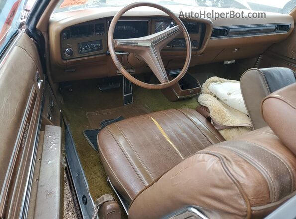 4P67U3X118866 1973 BUICK ELECTRA Коричневый Вид панели приборов