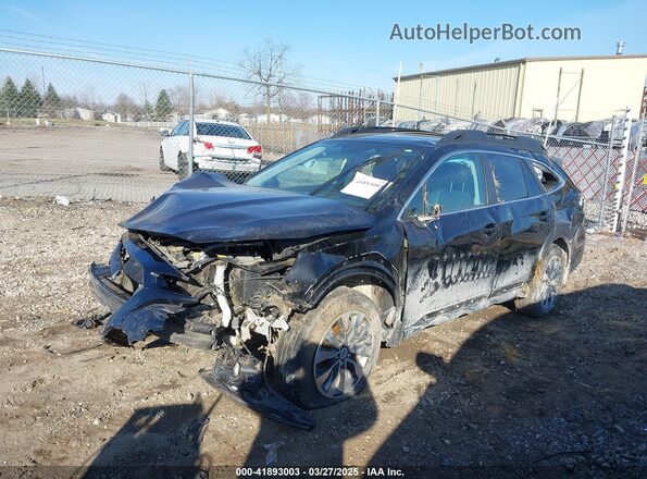4S4BTANC7P3128863 2023 SUBARU OUTBACK Черный Передняя левая четверть