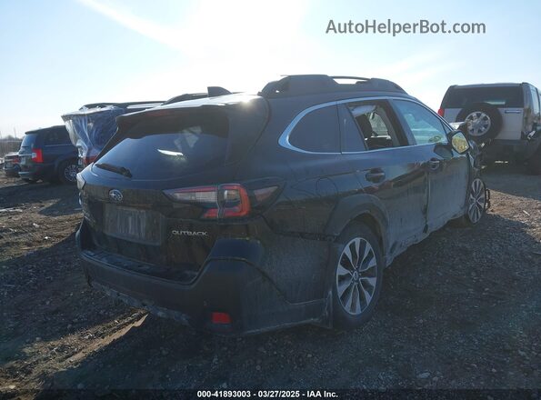 4S4BTANC7P3128863 2023 SUBARU OUTBACK Черный Задняя правая четверть
