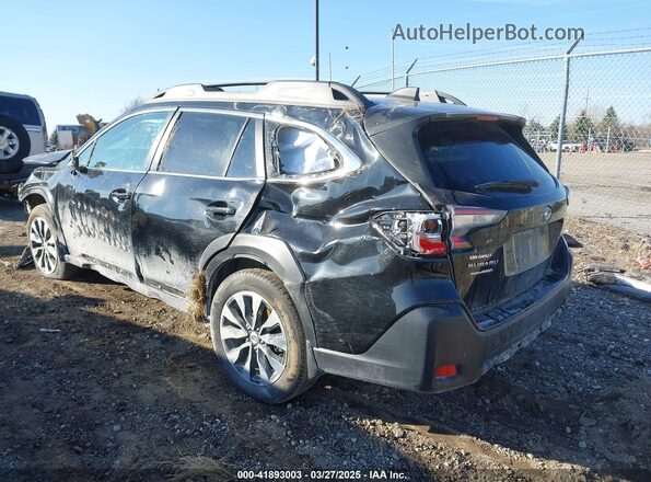 4S4BTANC7P3128863 2023 SUBARU OUTBACK Черный Задняя левая четверть
