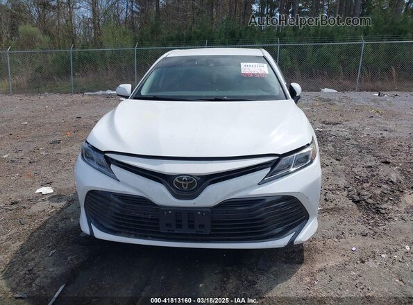 4T1C11AK3LU508682 2020 TOYOTA LE White Սարքավորումների վահանակի տեսք