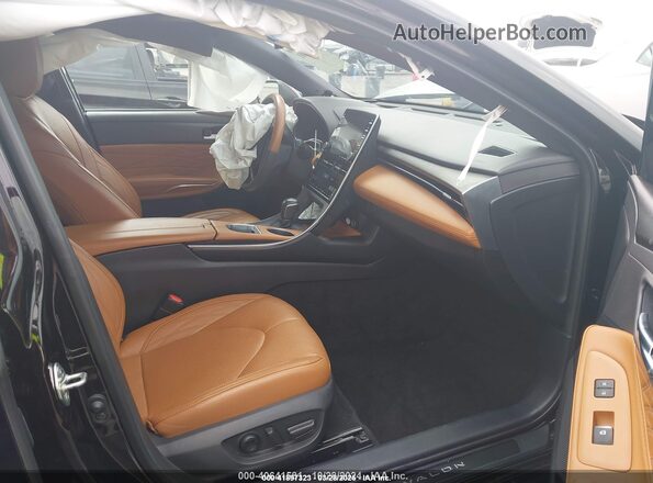 4T1DZ1FB6LU055972 2020 TOYOTA LIMITED Black Front interior view