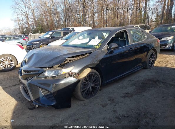 4T1G11AK3LU365315 2020 TOYOTA CAMRY Black Vista tres cuartos delantera izquierda