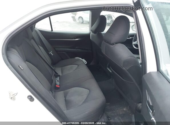 4T1L11AK7LU883202 2020 TOYOTA LE White Vista de la etiqueta del VIN