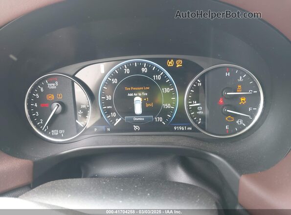 5GAERDKWXMJ202284 2021 BUICK ENCLAVE White Widok tylnych siedzeń