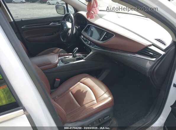 5GAERDKWXMJ202284 2021 BUICK ENCLAVE White Widok wnętrza z przodu