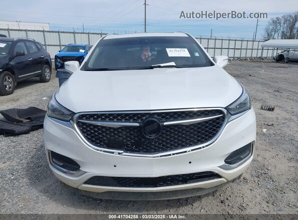 5GAERDKWXMJ202284 2021 BUICK ENCLAVE White Widok zestawu wskaźników