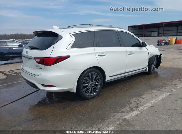 5N1DL0MM3KC513438 2019 INFINITI QX60 White Tył prawy