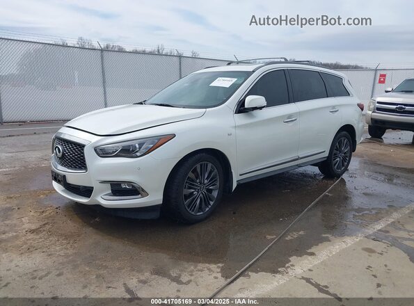 5N1DL0MM3KC513438 2019 INFINITI QX60 White Przód lewy