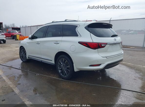 5N1DL0MM3KC513438 2019 INFINITI QX60 White Tył lewy