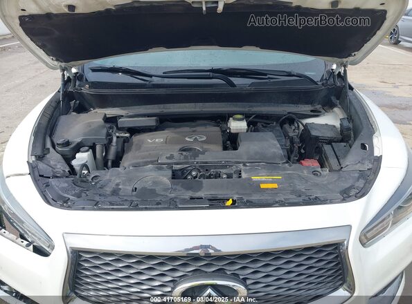 5N1DL0MM3KC513438 2019 INFINITI QX60 White Widok z tyłu