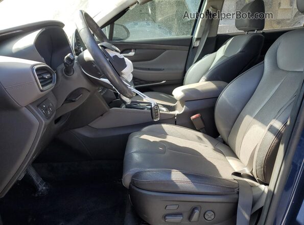 5NMS53ADXLH264974 2020 HYUNDAI SANTA Blue Vista interior delantera