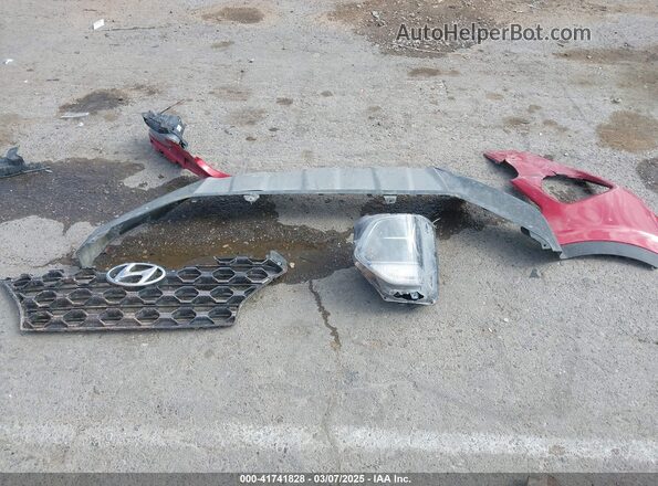 5NMS5CAD4KH039545 2019 HYUNDAI SANTA FE Red Instrument cluster view