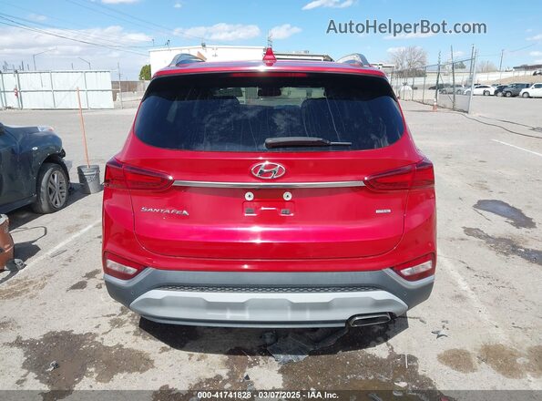 5NMS5CAD4KH039545 2019 HYUNDAI SANTA FE Red 