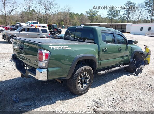 5TFAZ5CNXMX115362 2021 TOYOTA TACOMA Green Rear right