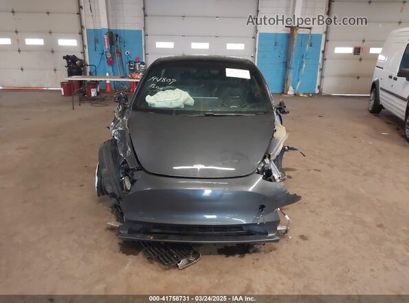 5YJ3E1EB1MF014821 2021 TESLA MODEL 3 Gray Instrument cluster view