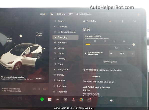7SAYGAEE2PF642162 2023 TESLA MODEL Y White 