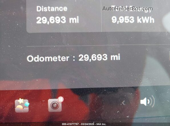7SAYGAEE2PF642162 2023 TESLA MODEL Y White Панорамний вид салону 360°
