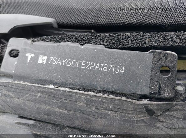 7SAYGDEE2PA187134 2023 TESLA MODEL Y Black 