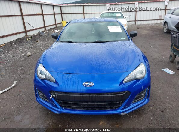 JF1ZCAC16H8603238 2017 SUBARU BRZ Blue Widok deski rozdzielczej