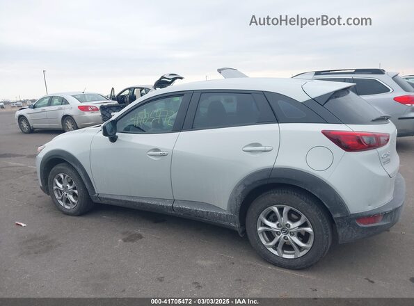 JM1DKFC75G0130180 2016 MAZDA CX-3 White Widok wnętrza 360 stopni