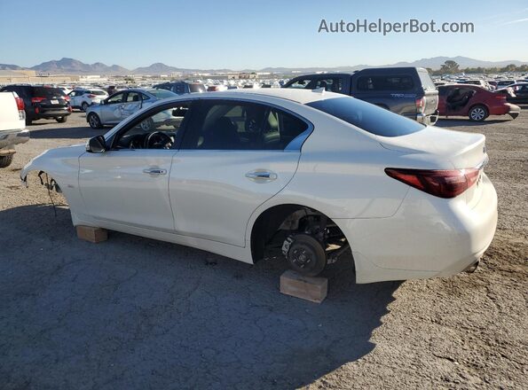 JN1EV7AP6KM542116 2019 INFINITI Q50 White Հետևի ձախ
