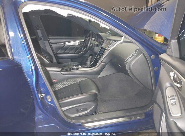 JN1FV7AR0KM830378 2019 INFINITI Q50 Dark Blue 