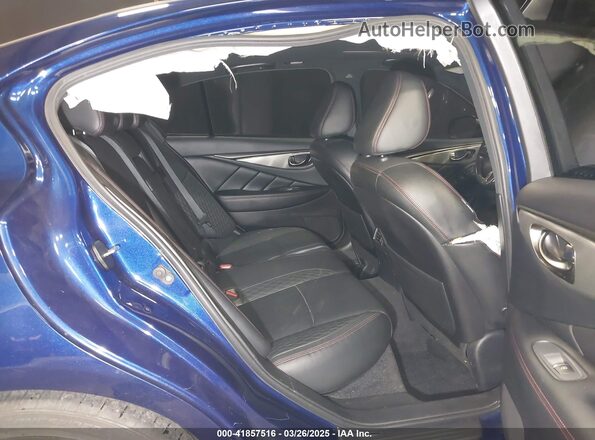 JN1FV7AR0KM830378 2019 INFINITI Q50 Dark Blue 