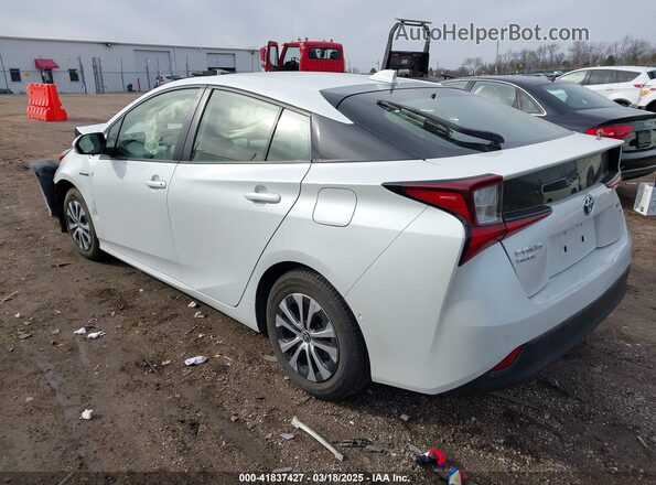 JTDL9MFU3M3030604 2021 TOYOTA LE White Trasero izquierdo