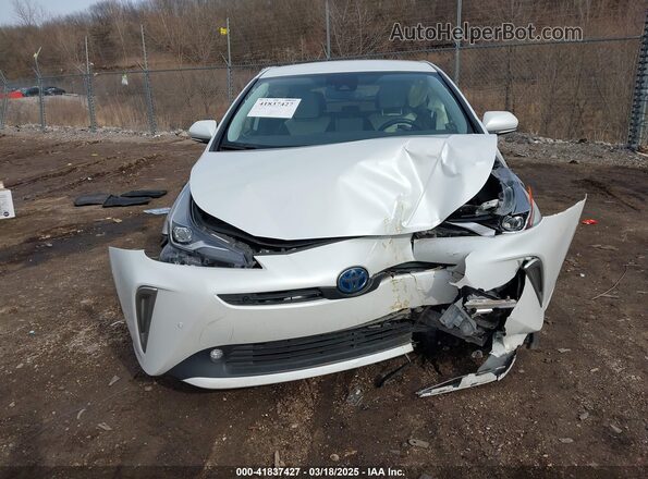JTDL9MFU3M3030604 2021 TOYOTA LE White Vista del cuadro de instrumentos