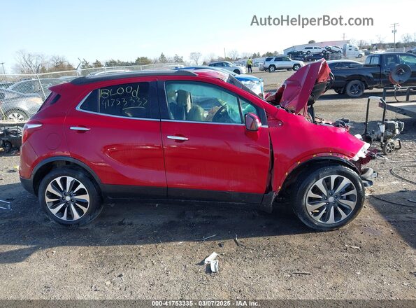 KL4CJGSM0KB756786 2019 BUICK ENCORE Красный Вид задней части салона