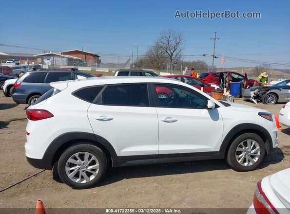 KM8J33A43MU289061 2021 HYUNDAI TUCSON Белый Вид задней части салона