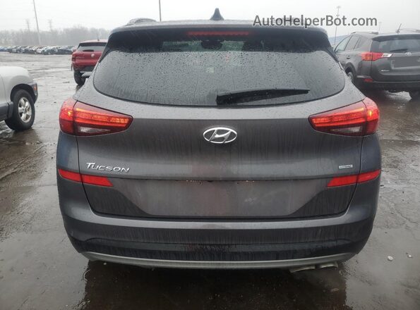 KM8J3CAL1LU084442 2020 HYUNDAI TUCSON Gray Вид ззаду