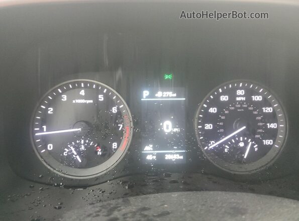 KM8J3CAL1LU084442 2020 HYUNDAI TUCSON Gray Вид щитка приладів