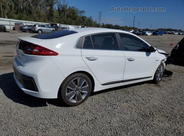 KMHC05LC2KU142809 2019 HYUNDAI IONIQ White უკანა მარჯვენა