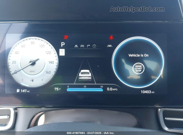 KMHLS4DG1SU871650 2025 HYUNDAI ELANTRA Синий 