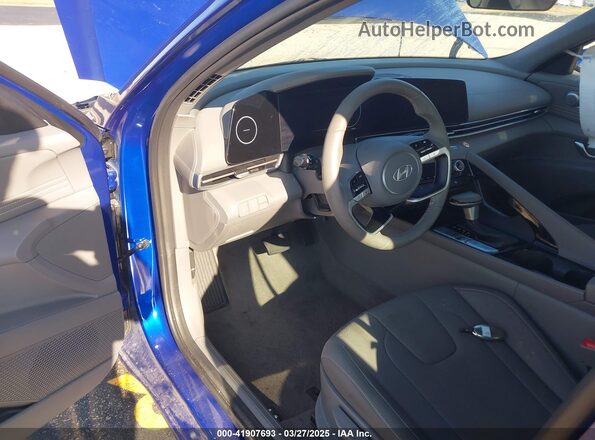 KMHLS4DG1SU871650 2025 HYUNDAI ELANTRA Синий 