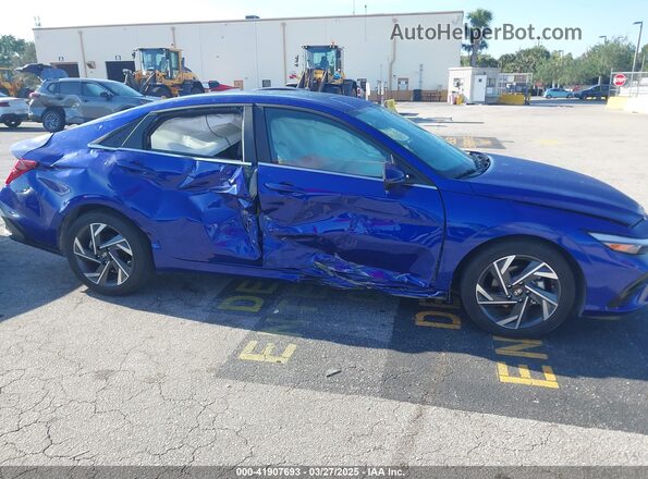 KMHLS4DG1SU871650 2025 HYUNDAI ELANTRA Синий 
