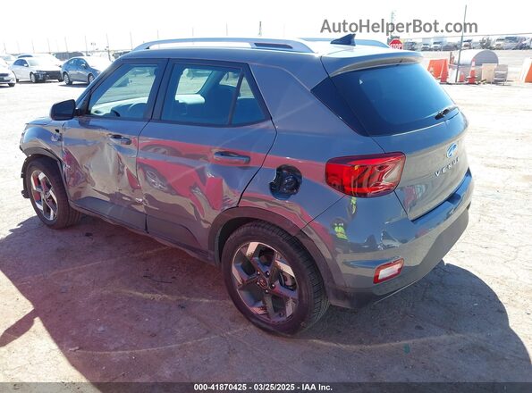 KMHRC8A39MU116720 2021 HYUNDAI VENUE Gray Задня ліва чверть