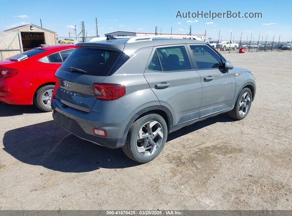 KMHRC8A39MU116720 2021 HYUNDAI VENUE Gray Задня права чверть