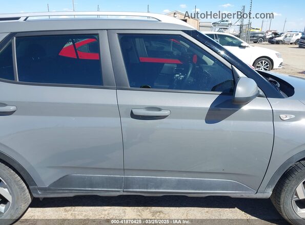 KMHRC8A39MU116720 2021 HYUNDAI VENUE Gray Вид задньої частини салону