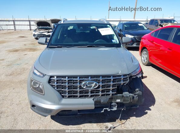 KMHRC8A39MU116720 2021 HYUNDAI VENUE Gray Вид щитка приладів