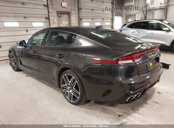 KNAE45LC2N6103659 2022 KIA STINGER Gray 
